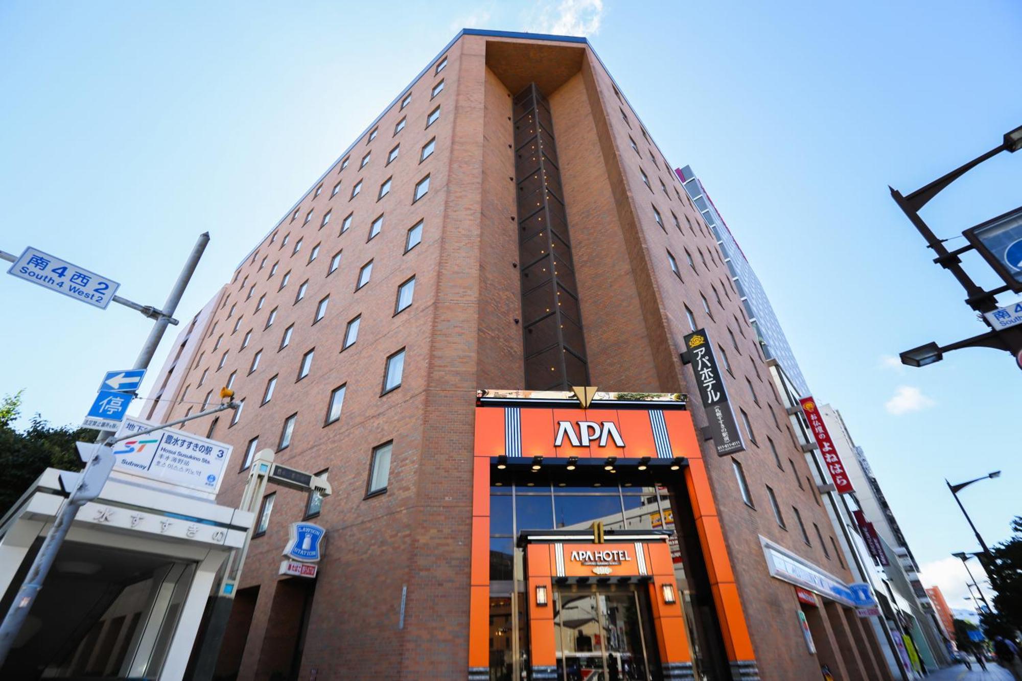 Apa Hotel Sapporo Susukino Ekimae Ngoại thất bức ảnh